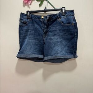 Denim Blue Women's Shorts